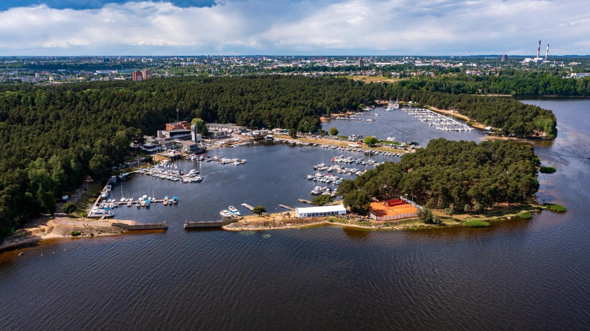 Hostel Kauno Jachtklubas Baltosios Bures Kaunas Exteriér fotografie